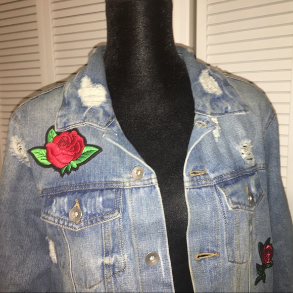 Guess Jean Jacket❤️💙 - Picture 4 of 5